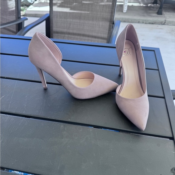 Mix No. 6 Nude Patent Pointed Toe Heels Women’s 8.5 - Picture 5 of 6